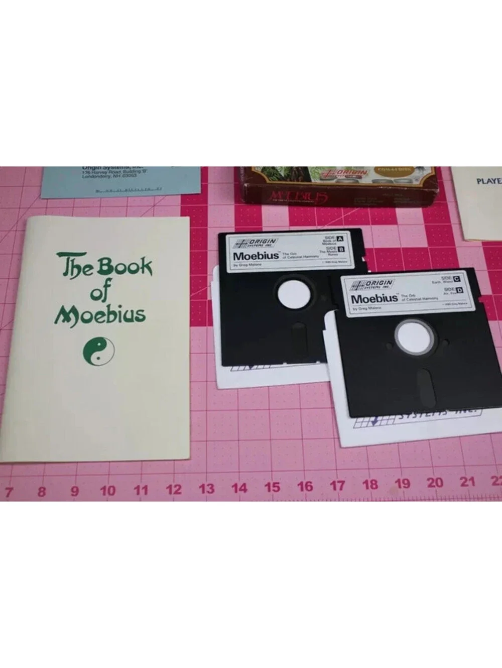 Moebius The Orb of Celestial Harmony Commodore 5.25 floppy